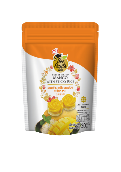 Freeze Dried Mango with Sticky Rice (30g.)